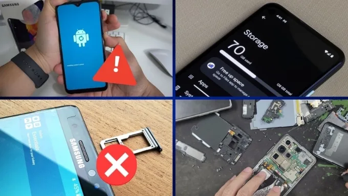 Nguyên nhân gây ra lỗi không tắt được chế độ máy bay trên điện thoại Samsung