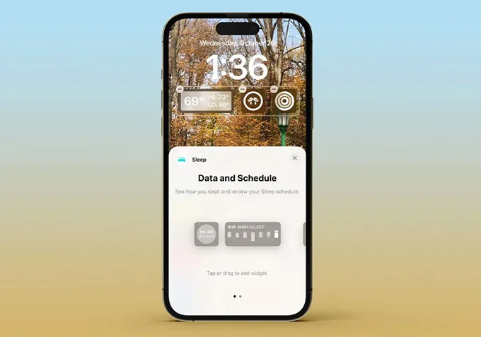 Apple đã bổ sung thêm 2 widget mới dành cho iPhone