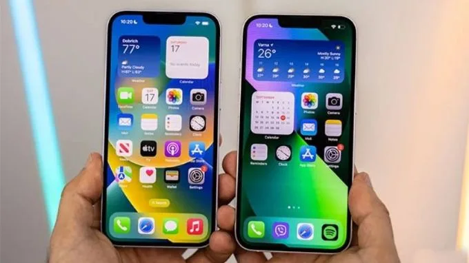 So sánh màn hình iPhone 13 và iPhone 14
