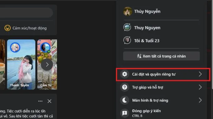 Cách ẩn like trên Facebook bằng máy tính