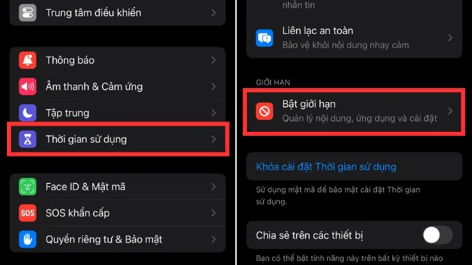 Đối với ứng dụng từ App Store
