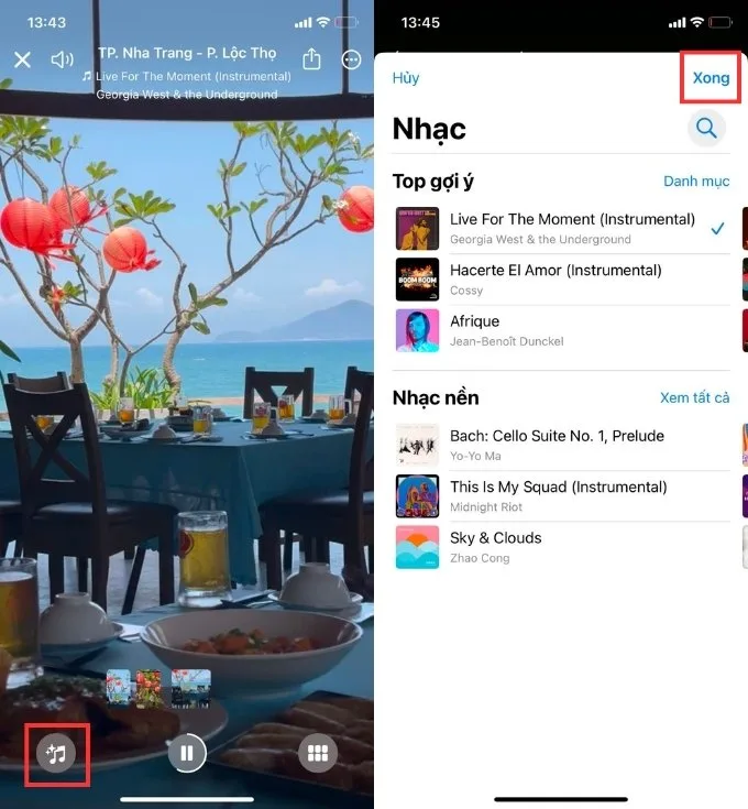 Cách ghép video trên iPhone không cần phần mềm