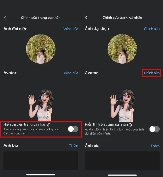 Cách thêm avatar sticker động trên trang cá nhân Facebook