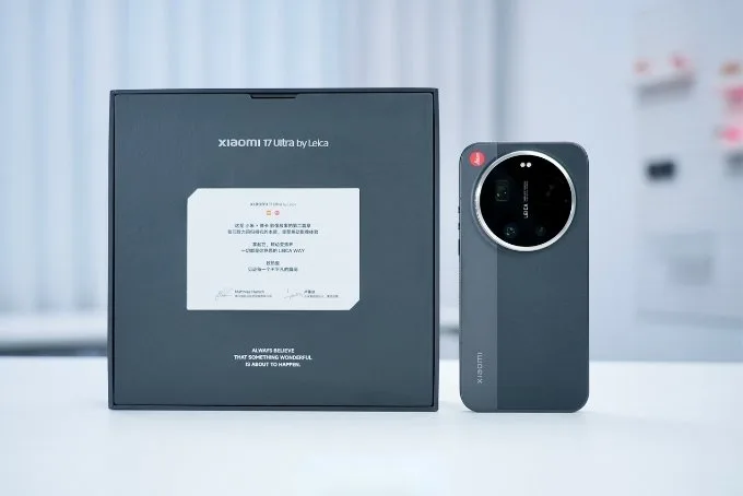 Thiết kế Xiaomi 17 Ultra