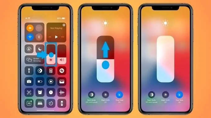 Điều chỉnh độ sáng màn hình iPhone theo ý muốn
