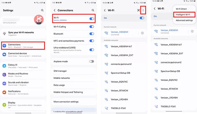 Đặt lại Wi-Fi và thay đổi cài đặt mạng của bạn