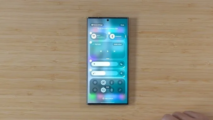 Đánh giá One UI 8.5 trên Galaxy S23 Ultra Quick Panel