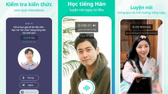 Ứng dụng học tiếng Hàn Teuida
