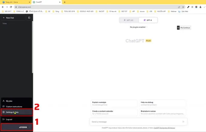 Cách tích hợp Canva Plugin trên ChatGPT