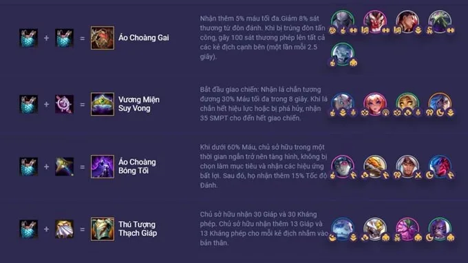 cách ghép đồ DTCL 11, trang bị DTCL Mùa 11