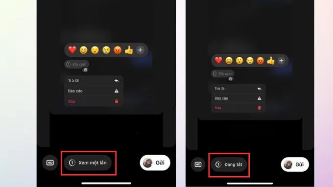 Cách tắt chế độ gửi ảnh chỉ xem 1 lần trên Messenger