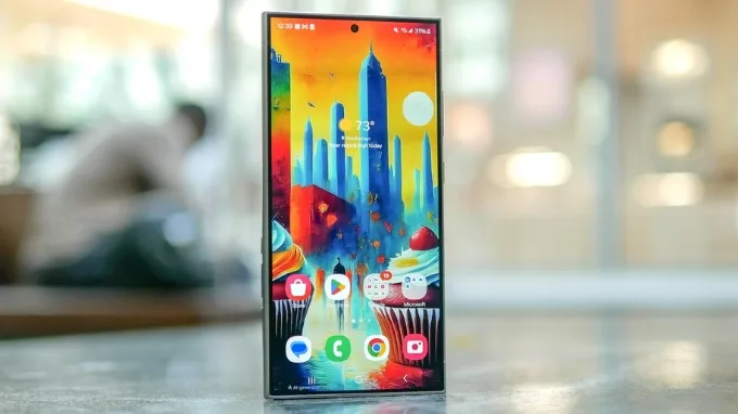 Màn hình hiển thị của Samsung Galaxy S24 Ultra