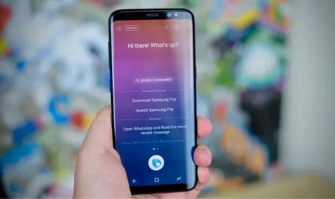Chụp màn hình bằng công cụ Bixby Voice