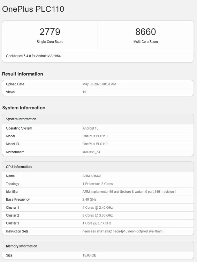 OnePlus chuẩn bị tung OnePlus Ace 5 Ultra