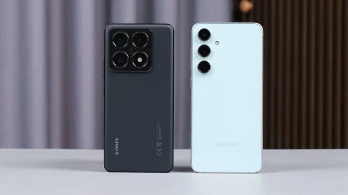 So sánh thiết kế Xiaomi 14T Pro và Samsung S24 FE