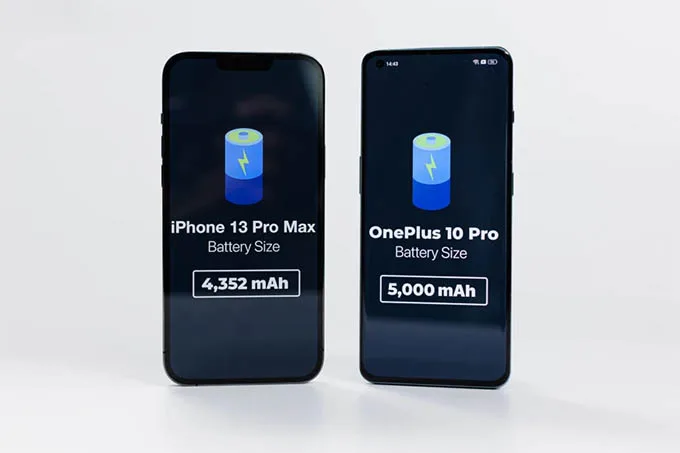 OnePlus 10 Pro được trang bị viên pin lớn hơn và khả năng sạc nhanh ấn tượng