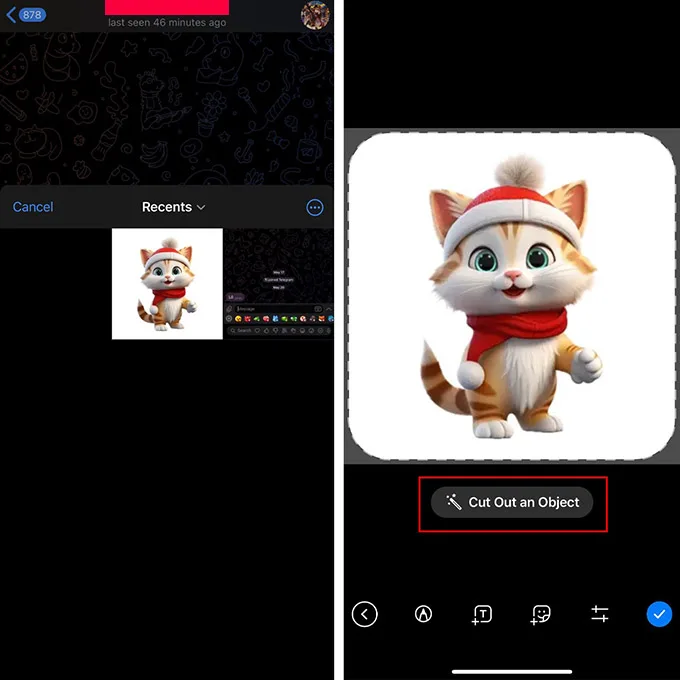 Hướng dẫn cách tạo sticker từ ảnh trên Telegram
