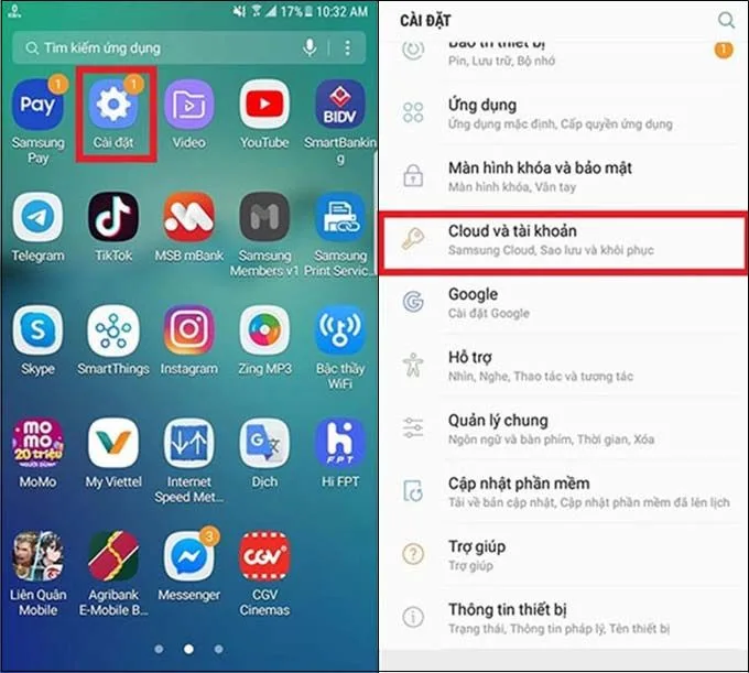 Hướng dẫn cách xóa tài khoản Samsung trên điện thoại