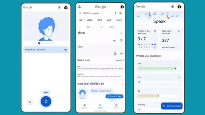 app kiểm tra phát âm tiếng Anh Google Speak