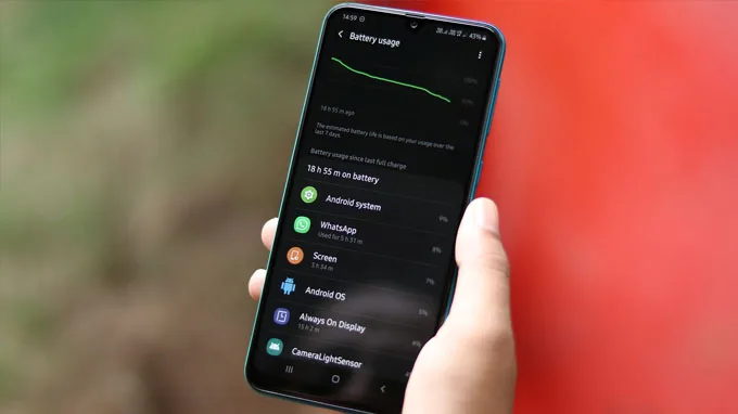 Galaxy M30s sở hữu viên pin khủng lên đến 6000 mAh
