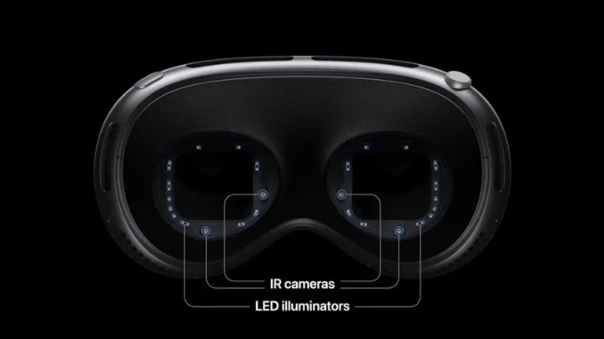 Cảm biến của Apple Vision Pro