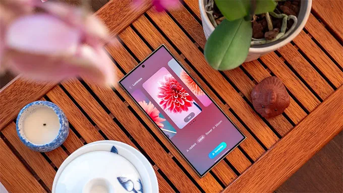 Màn hình sắc nét trên Samsung Galaxy S24 Ultra