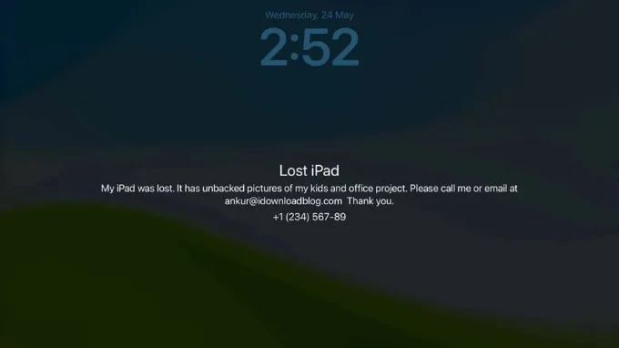 Điều kiện tiên quyết để định vị iPad bị mất khi tắt nguồn