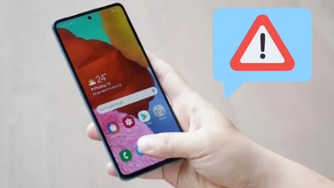 Một số trường hợp lỗi SMS thường gặp trên Samsung