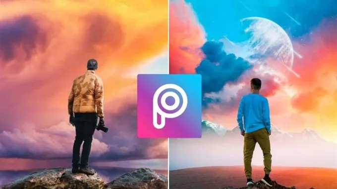 PicsArt là app chỉnh mây miễn phí, dễ sử dụng với giao diện trực quan và kho hiệu ứng phong phú