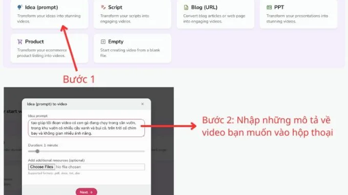 Cách tạo video từ văn bản qua Fliki AI