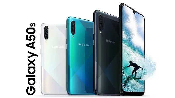 Samsung Galaxy A50s được trang bị cụm camera 3 ống kính