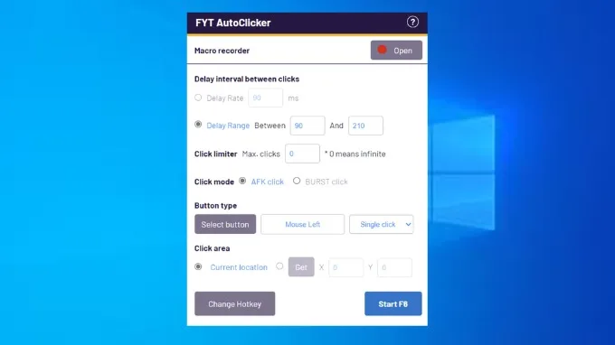 FYT Auto Clicker
