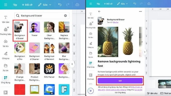 Cách tách nền trên Canva miễn phí