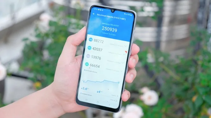 Điểm hiệu năng của Galaxy A05