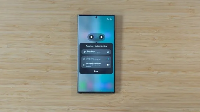 đánh giá One UI 8.5 trên Galaxy S23 Ultra Storage Share