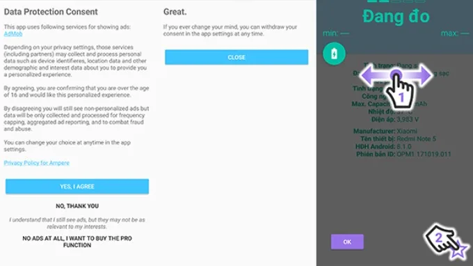 ​Cách kiểm tra tốc độ sạc thực tế của điện thoại Android/iPhone