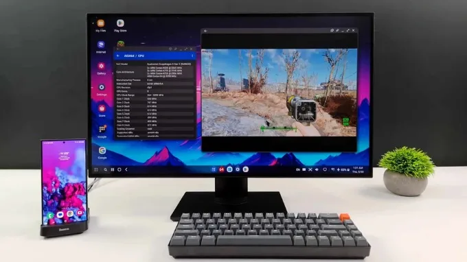 Cơ chế hoạt động của Samsung DeX khá đơn giản