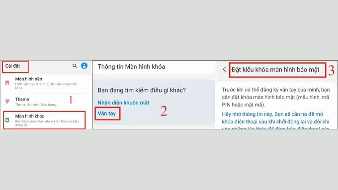 Cách khóa ứng dụng trên Samsung bằng dấu vân tay