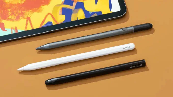 Apple Pencil 2 tự do chuyển đổi chức năng vẽ và tẩy