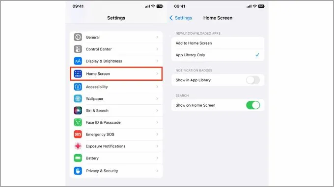 Cài đặt iOS ứng dụng trên màn hình