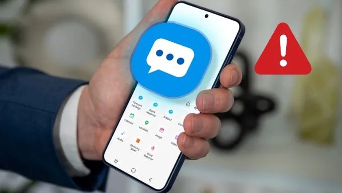 Lý do không gửi được tin nhắn SMS trên Samsung