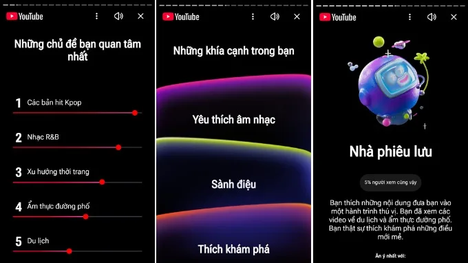 Cách xem Youtube Recap 2025 trên điện thoại
