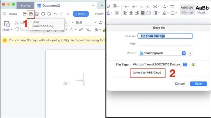 Cách sử dụng WPS Office trên điện thoại và máy tính