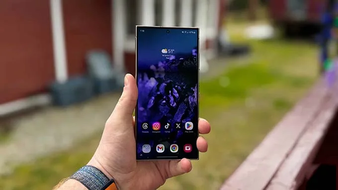Lỗi Samsung S24 không lên nguồn do hết pin
