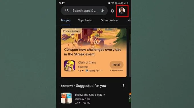 Cách khôi phục ứng dụng đã xóa trên Android thông qua CH Play