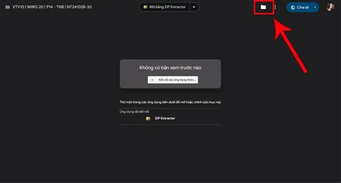 Cách tải file quá lớn không có bản xem trước trên Google Drive chi tiết
