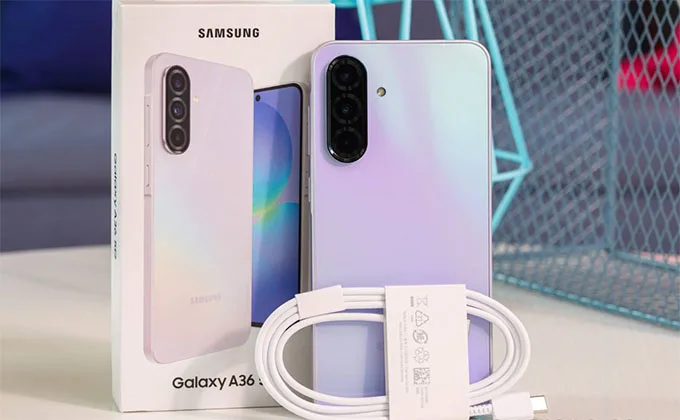 Thiết kế Samsung Galaxy A36 5G