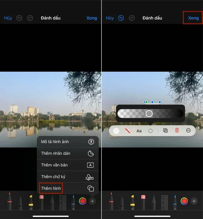 Hướng dẫn sử dụng tính năng markup làm mờ ảnh trên iPhone