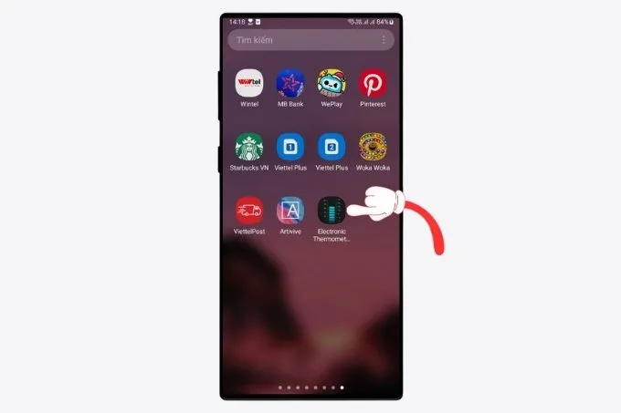 Cách đo nhiệt độ phòng bằng điện thoại