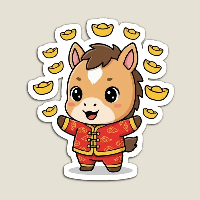 Ảnh avatar Tết con ngựa cực chất
